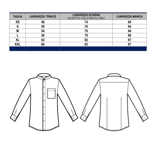 Camicia Unisex Dublino - immagine 3
